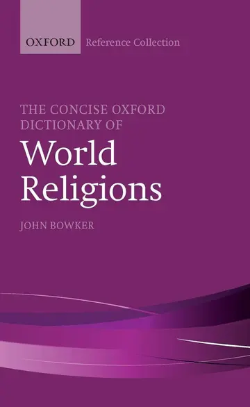 Cover of The Concise Oxford Dictionary of World Religions