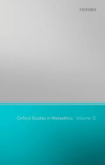 Cover of Oxford Studies in Metaethics