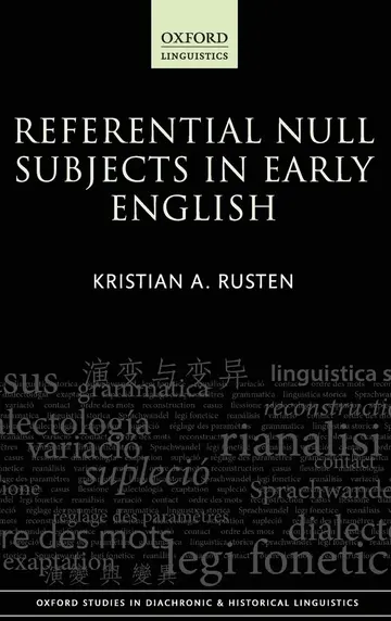 Cover of Referential Null Subjects in Early English