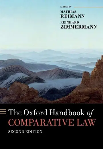 Cover of Oxford Handbook of Comparative Law