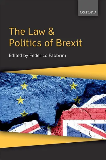 Cover of Law and Politics of Brexit P