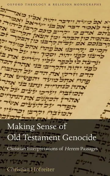 Cover of Making Sense of Old Testament Genocide