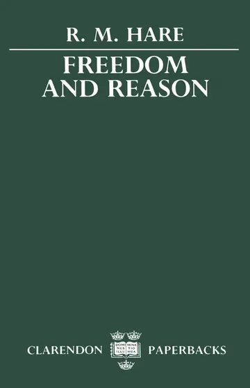 Cover of Freedom and Reason
