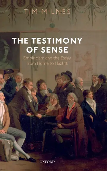 Cover of The Testimony of Sense