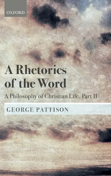 Cover of A Rhetorics of the Word