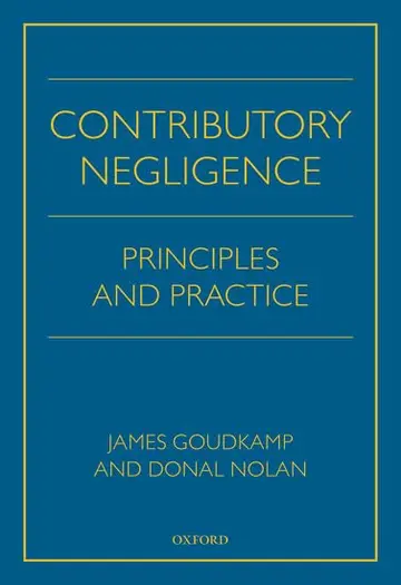 Cover of Contributory Negligence