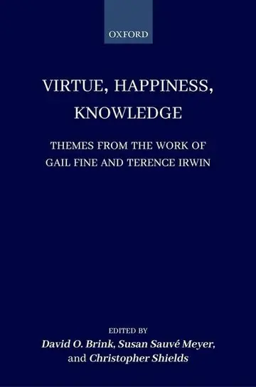Cover of Virtue, Happiness, Knowledge