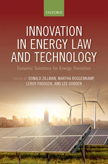 Cover of Innovation in Energy Law and Technology