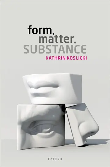 Cover of Form, Matter, Substance