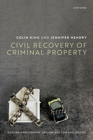 Cover of Civil Recovery of Criminal Property