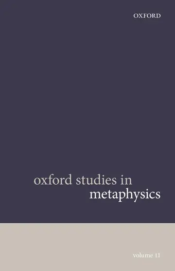 Cover of Oxford Studies in Metaphysics