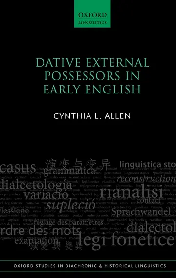 Cover of Dative External Possessors in Early English