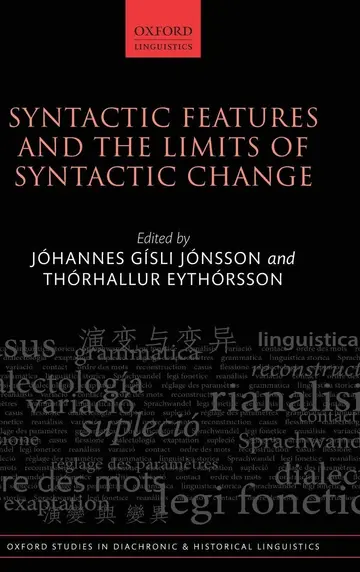 Cover of Syntactic Features and the Limits of Syntactic Change