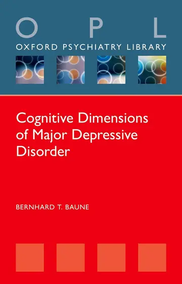 Cover of Cognitive Dimensions of Major Depressive Disorder