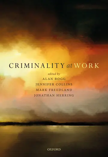 Cover of Criminality at Work