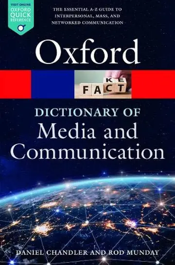 Cover of A Dictionary of Media and Communication 3E P Oqr