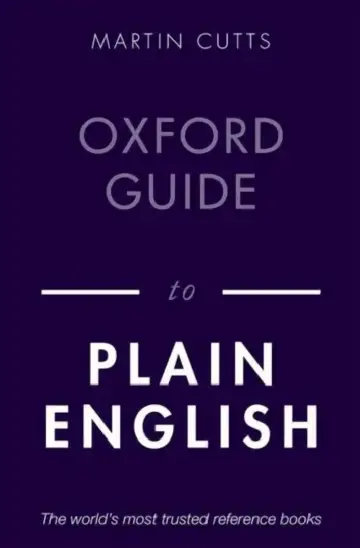 Cover of Oxford Guide to Plain English
