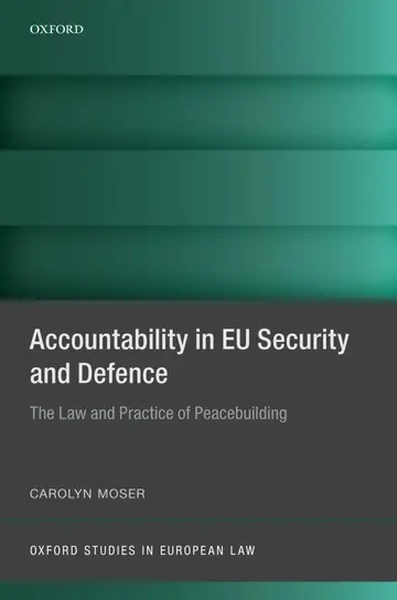 Cover of Accountability in EU Security and Defence