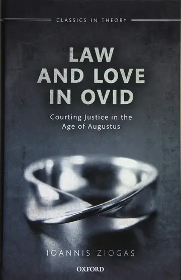 Cover of Law and Love in Ovid
