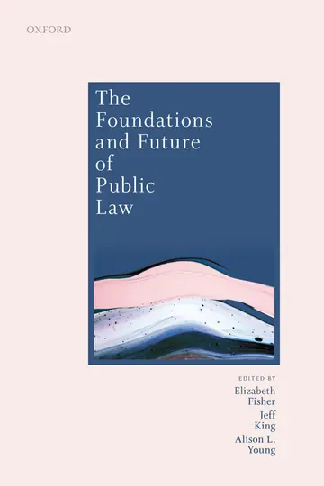 Cover of The Foundations and Future of Public Law
