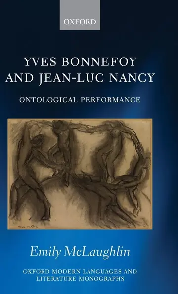 Cover of Yves Bonnefoy and Jean-luc Nancy
