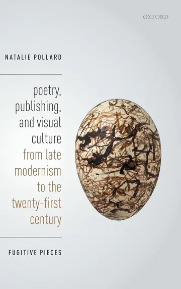 Cover of Poetry, Publishing, and Visual Culture from Late Modernism to the Twenty-first Century