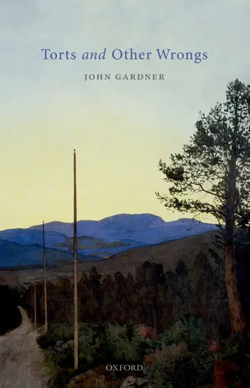 Cover of Torts and Other Wrongs
