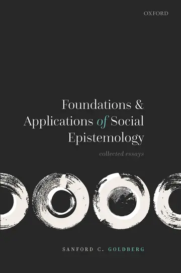 Cover of Foundations and Applications of Social Epistemology