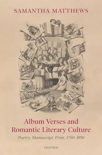 Cover of Album Verses and Romantic Literary Culture