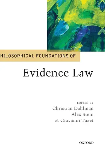 Cover of Philosophical Foundations of Evidence Law