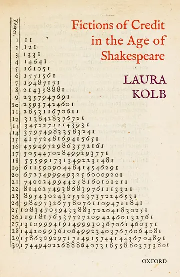 Cover of Fictions of Credit in the Age of Shakespeare