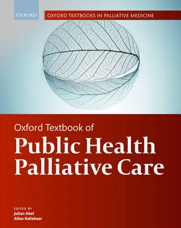 Cover of Oxford Textbook of Public Health Palliative Care