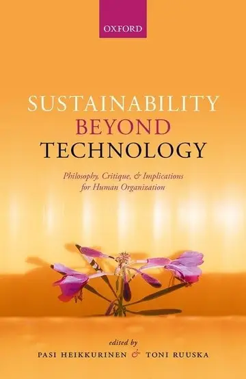 Cover of Sustainability Beyond Technology