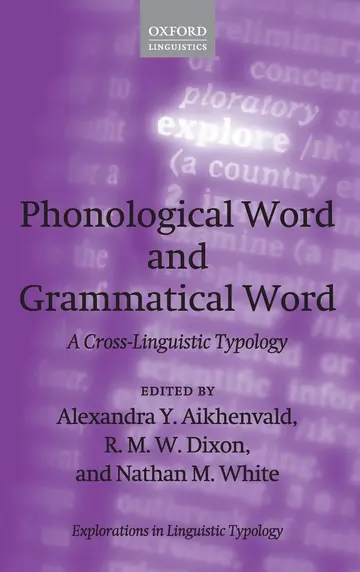 Cover of Phonological Word and Grammatical Word