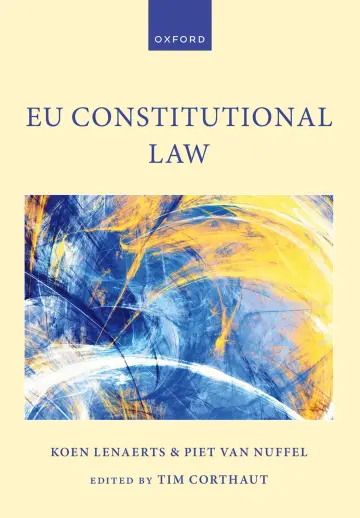 Cover of Eu Constitutional Law