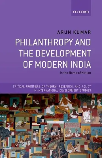 Cover of Philanthropy and the Development of Modern India