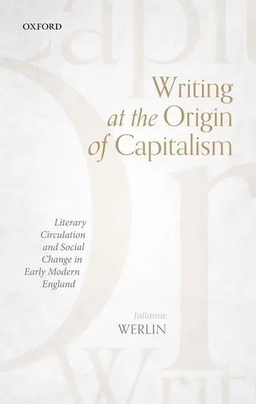 Cover of Writing at the Origin of Capitalism