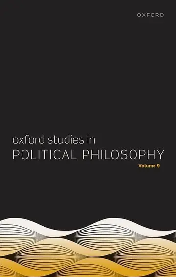 Cover of Oxford Studies in Political Philosophy