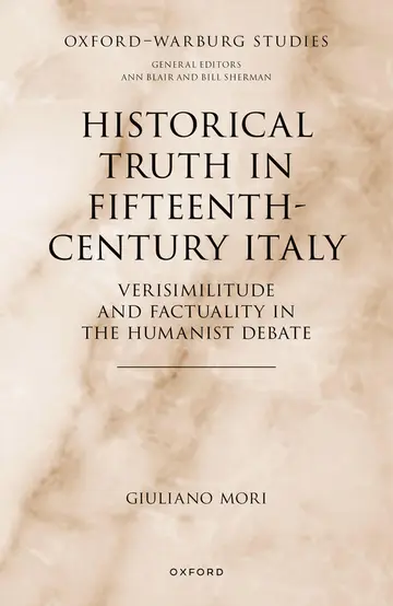 Cover of Historical Truth in Fifteenth-Century Italy