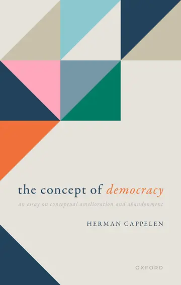 Cover of The Concept of Democracy