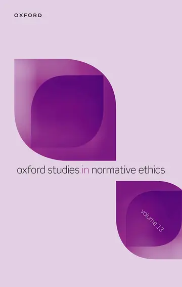 Cover of Oxford Studies in Normative Ethics Volume 13