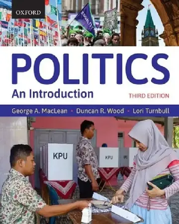 Cover of Politics an Introduction 3rd Edition