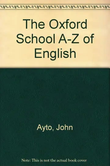 Cover of The Oxford School A-Z of English