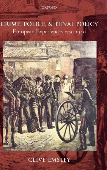 Cover of Crime, Police, and Penal Policy