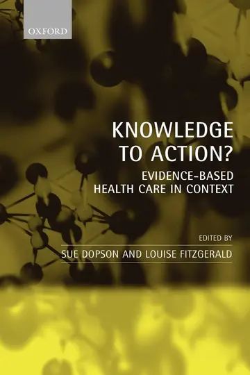 Cover of Knowledge to Action?