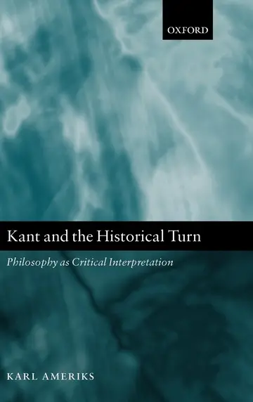 Cover of Kant and the Historical Turn