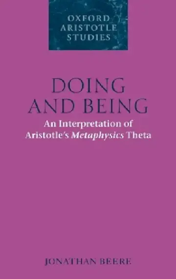 Cover of Doing and Being