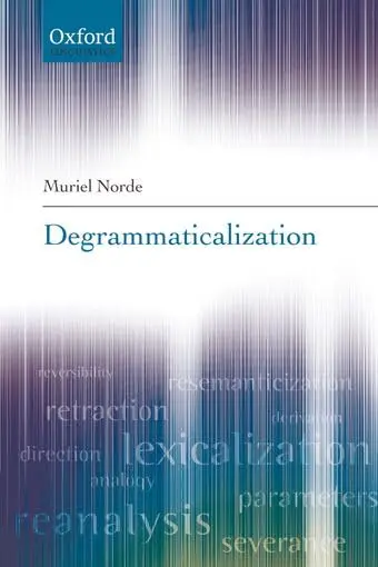 Cover of Degrammaticalization