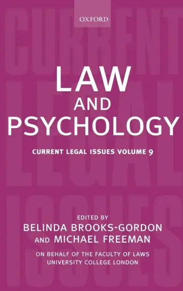 Cover of Law and Psychology