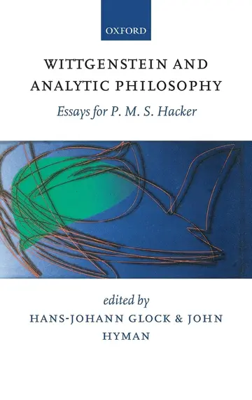 Cover of Wittgenstein and Analytic Philosophy